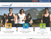 Tablet Screenshot of jogscotland.org.uk